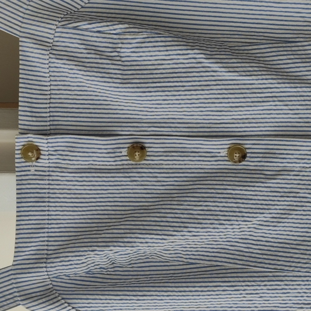🌞J Crew seersucker dress sz 6 EUC - Picture 5 of 11